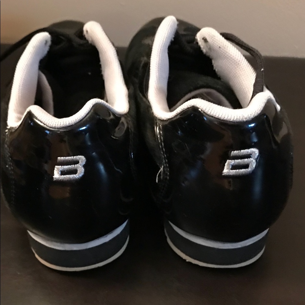 Bebe Sport's Suede & Patent leather tennis shoes